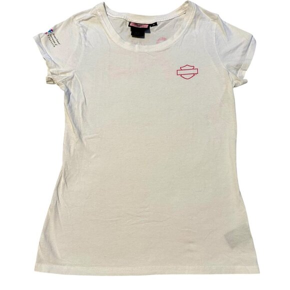 Harley-Davidson Tops - Harley Davidson Women's Breast Cancer Awareness Tee Size M​​
